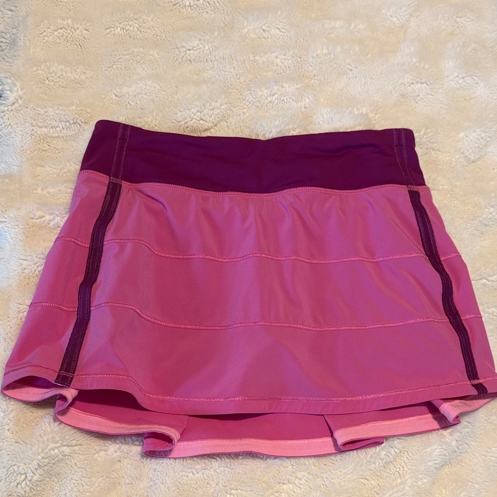 Pink lululemon skirt